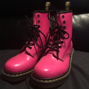 Dr. Martens hot pink size US 7